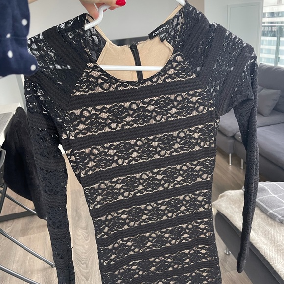 Black lace dress from BEBE. 10/10 conditions - Picture 6 of 7